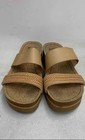 Reef Cushion Vista Hi Tan Natural Platform Slide Sandals Women's Size 10 — photo 1