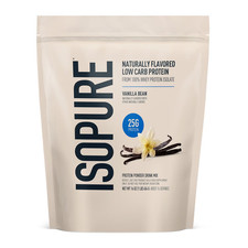 IsoPure Bajo en Carbohidratos Proteína Vainilla Grano Alta Calidad Entrenamiento Libre de OGM 1 lb NUEVO