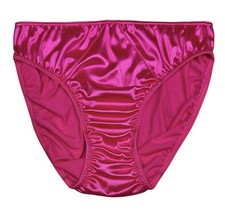 Second Skin Satin Hipster Magenta M