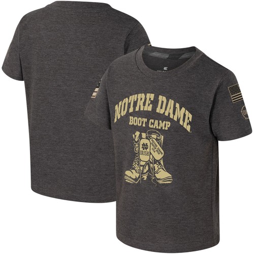 Toddler Colosseum Charcoal Notre Dame Fighting Irish OHT Military Appreciation