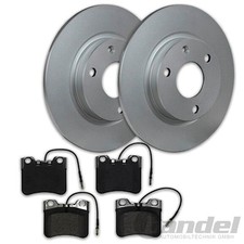 BREMSSCHEIBEN 238mm + BEL&Auml;GE VORNE passend f&uuml;r CITROEN AX SAXO + PEUGEOT 106