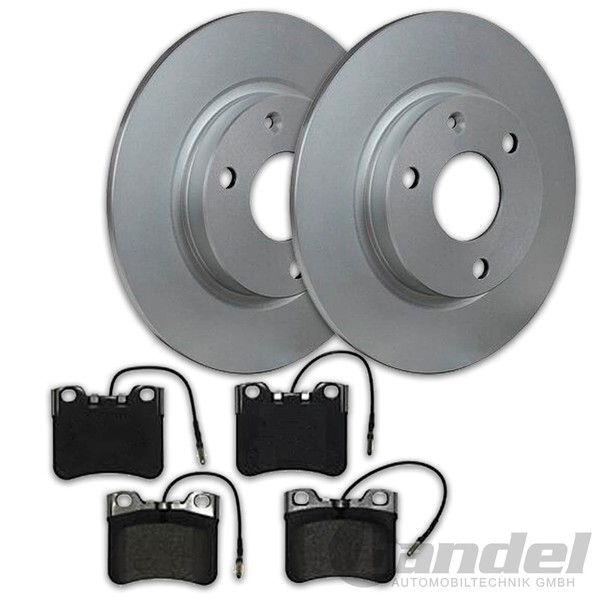 Bremsscheiben 238Mm + BelÄGe Vorne Passend FüR Citroen AX Saxo + Peugeot 106-image