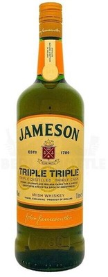 Jameson Triple Cask Triple Distilled Bourbon Malaga Cask 40 %vol.
