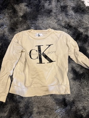 Beige Pullover Calvin Klein Gr M