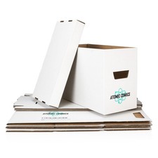 2/5/10/30x Comic Books Storage Boxes Holds 150-175 Stackable Durable Archive