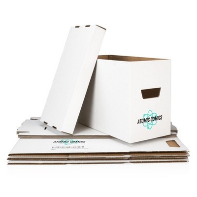 2/5/10x Comic Books Storage Boxes Holds 150-175 Stackable Durable Archive