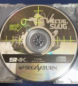 Metal Slug Saturn software Japan JA