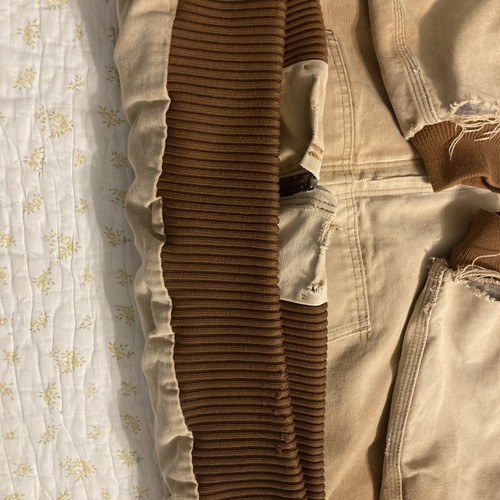 Vintage Carhartt Jacke Herren 2XL verblasst braun J140 Duck Distressed Grunge hergestellt in den USA - Bild 6 von 13