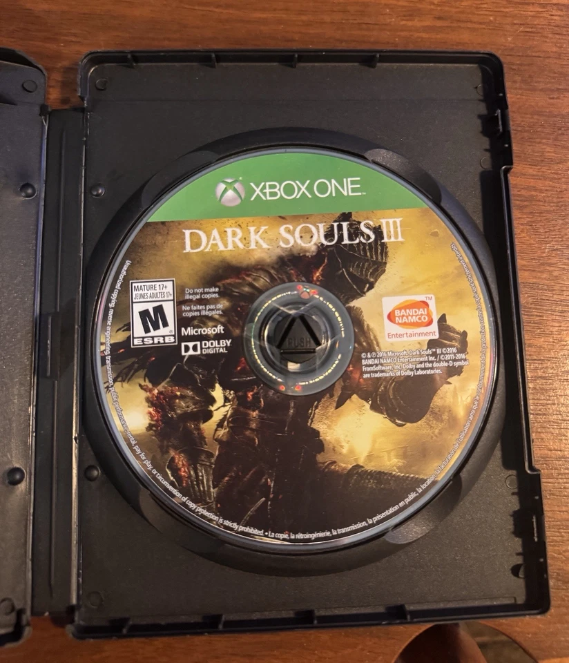 Xbox One TESTED Game Lot – Witcher Wild Hunt, Dark Souls 3, StarWars Battlefront - Image 3 of 4