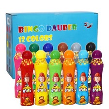 Yuanhe Bingo Daubers Dot Markers - 3 oz Paint Dotter Multi Colors:set