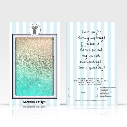 OFFICIAL MONIKA STRIGEL ANIMALS AND FLOWERS 2 GEL CASE FOR AMAZON ASUS ONEPLUS - Picture 7 of 20