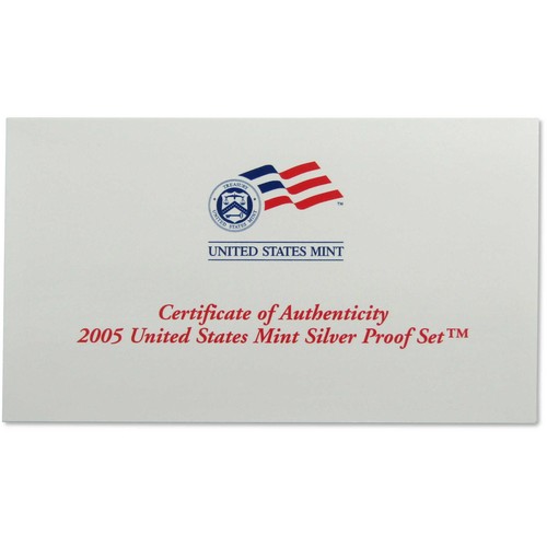 2005 Silver Proof Set U.S. Mint Original Government Packaging OGP COA - Picture 7 of 7