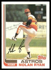 1982 Topps Nolan Ryan #90 Houston Astros