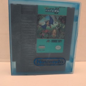 Adventure Island II Nintendo Entertainment System NES Cartridge&Manual Untested