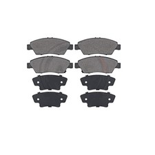 Set Beläge Schuhe Bremsbeläge Vorne Kompatibel für Honda Civic VII Coupe