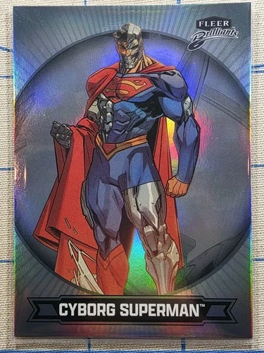 Fleer Brilliants - Cyborg Superman #69  - Regular Base - DC Comics Card