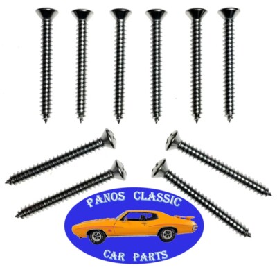 Chrysler Dash Interior Console Door Panel Phillip Tap Screw #8 x 1-1/2'' 10pc 142