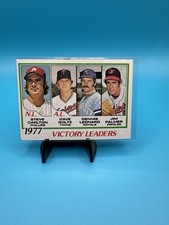 1978 Topps - League Leaders #205 Steve Carlton, Jim Palmer, Dennis Leonard
