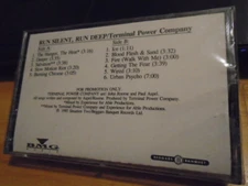 SEALED RARE PROMO Terminal Power Company CASSETTE TAPE Run Silent, Run Deep goth