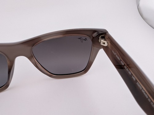 Maui Jim Eyeglasses, Frames Only, MJ867-02B Ekolu, 53.5-20-145, Plastic, Italy - Picture 9 of 14