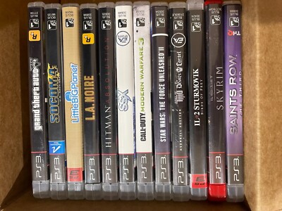 YOU PICK PS3 Games TOP Titles - Amazing Shape! Cleaned and Tested A+ Condition