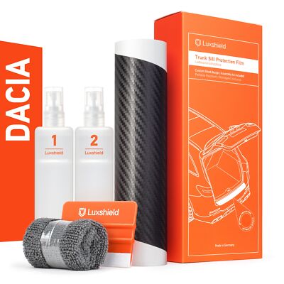 Ladekantenschutz Folie für Dacia Sandero 3 (III) DJF Carbon Optik