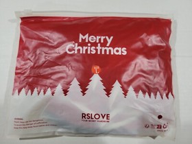 *NEW* RSLOVE Women's Sexy Santa Christmas Lingerie Set Babydoll LARGE Free Ship