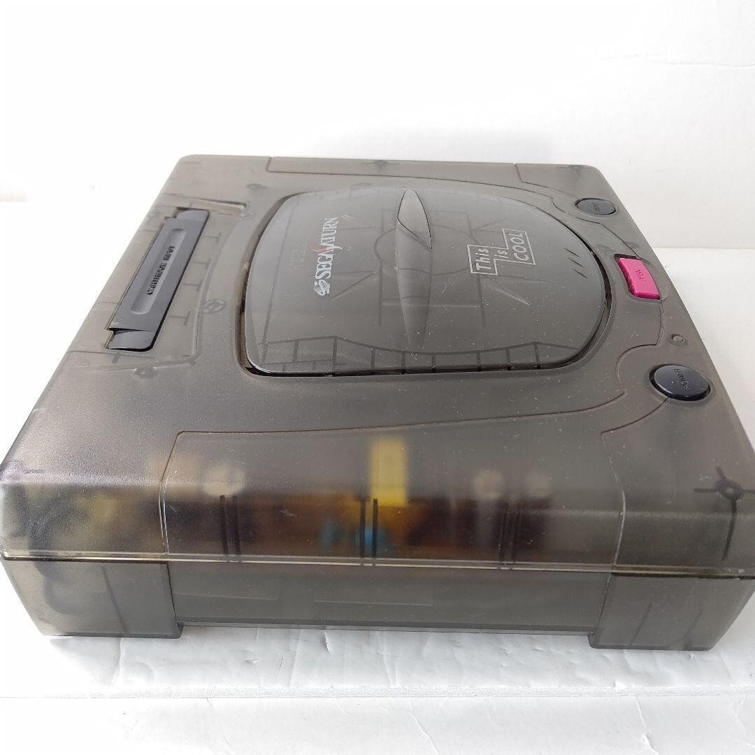 Sega Saturn Skeleton Console Beautiful Item HST-3220 Rare