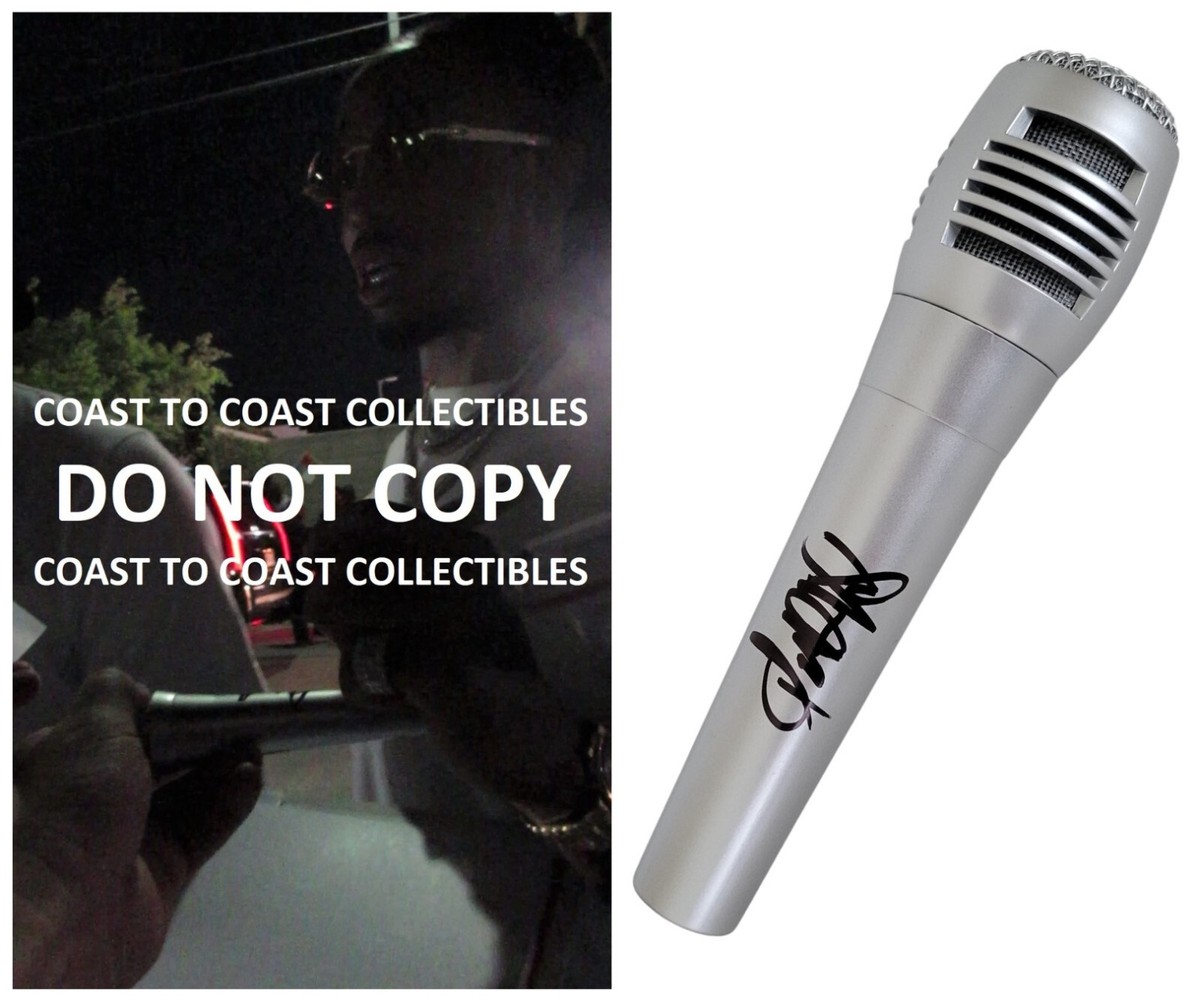 Quavo Migos hip hop rapper signed Microphone COA exact proof autographed Mic STAR Quavo Migos hip hop rapper signed Microphone COA exact proof autographed Mic STAR