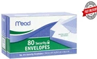 80 Security Envelopes White Letter Mailing Shipping, Confidential 3-5/8”x 6-1/2”