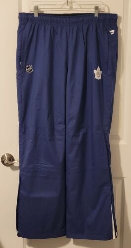 Fanatics Authentic Pro Toronto Maple Leafs Niebieska podszewka Spodnie Męskie 2XL Nowe bez metki - Zdjęcie 1 z 4