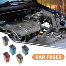 10Pack 32V Car Micro Cartridge Fuses Low-Profile Fuses FMM Mcase Fuse 15-40 amp