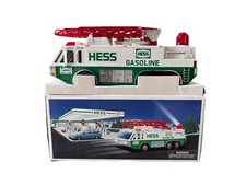1996 Hess Emergency Truck Vintage In Original Box
