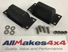 Allmakes OE Land Rover Disco 1 Defender Front Axle Bump Stops x2 SS Nuts/Bolts