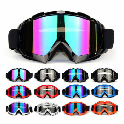 4-FQ Motocross Goggles Dirt Bike Goggles Adult PU Resin Motorcycle Goggles Windproof ATV Goggles Dustproof CRG Sports Riding Goggles Scratch Resistant Racing Goggles Ski Goggles