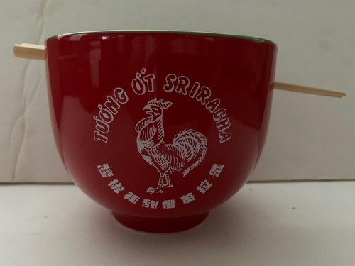 Sriracha Ramen Noodle Bowl with Chopsticks - Picture 2 of 4