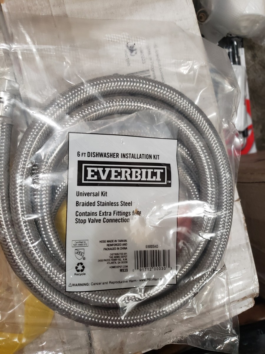 EVERBILT 6FT DISHWASHER INSTALLATION KIT 69005HD