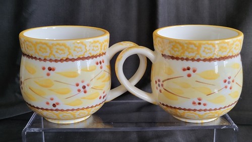 Temptations by Tara Old World Yellow 12 ounce coffee mug - 第 12/14 張圖片