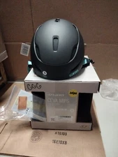 Giro Ceva Mips Snow Helmet Women's Small Metallic Coal/ Cool Breeze