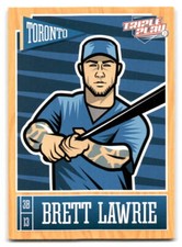 Brett Lawrie 2013 Panini Triple Play Baseball #84 Toronto Blue Jays