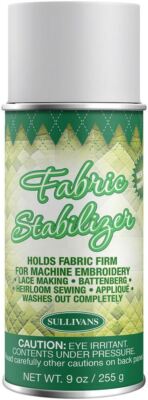 Sullivans Fabric Stabilizer Spray-9oz