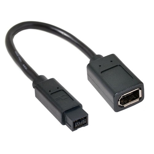 IEEE 1394 6Pin Female to 1394b 9Pin Male Firewire 400 to 800 Wire 1394b Firewire - Afbeelding 5 van 6