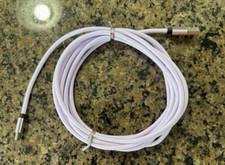 USB-A to USB-C Fast Charging/Data Transfer Cable Cord Purple 10' Phone Cable