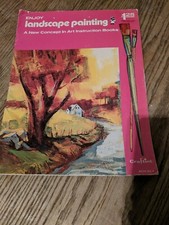 Vintage Craftint Landscape Painting A New Concept in Art Instruction Books 1971