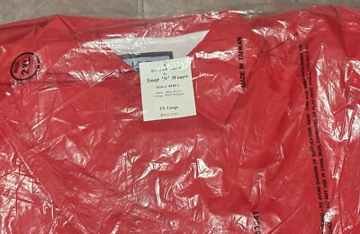 Snap n Wear Coach's Windbreaker Jacket - RED - 2XLARGE | eBay