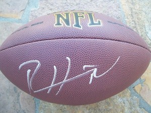 ray lewis signed football