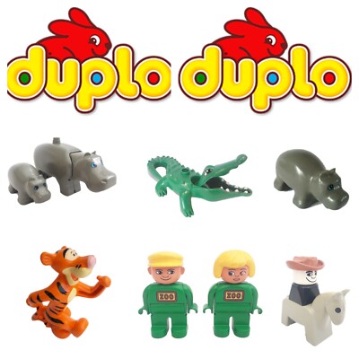 Lego Duplo Tiere Figuren Spielzeug Zoo Bauernhoftiere