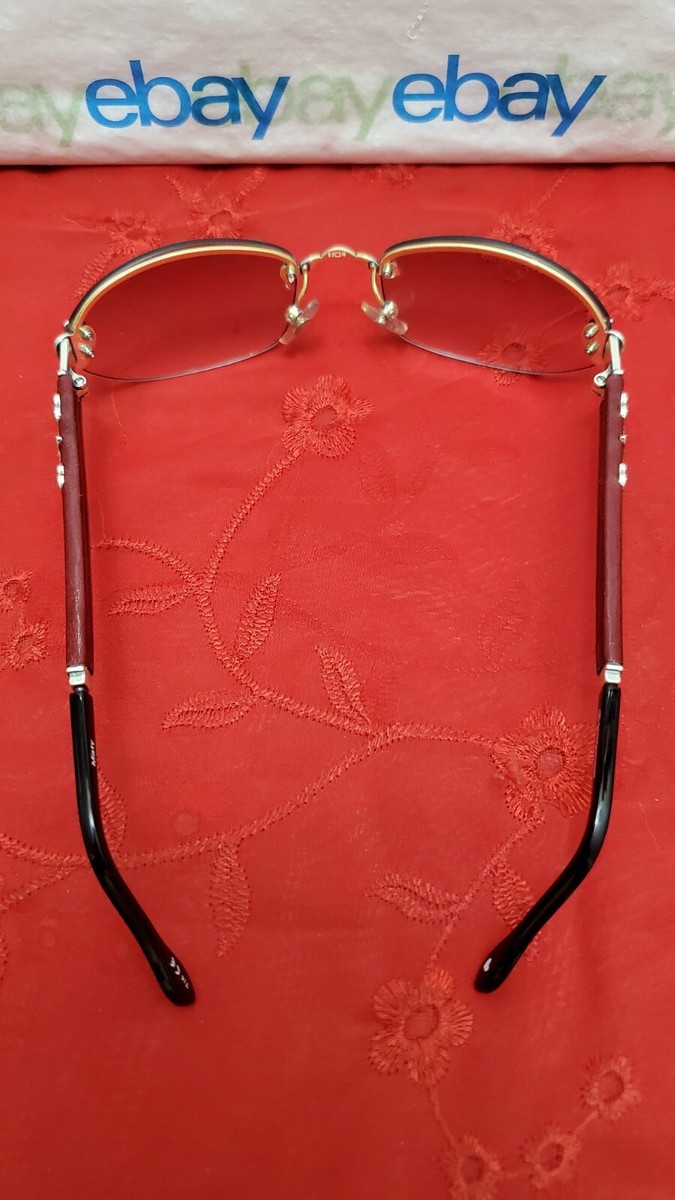 ✅️⭐️ Brighton Misty Red/Black/Silver 53¤18 135 Handmade  display picture 3
