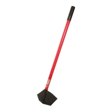 7-Gauge 8 In. Field Hoe with Fiberglass Handle Gardening Tool