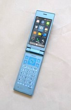 KYOCERA 701KC DIGNO KEITAI 2 Android Flip Phone Blue SIM Free Unlocked Japan